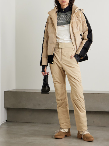 BOGNER Maren layered straight-leg ski pants