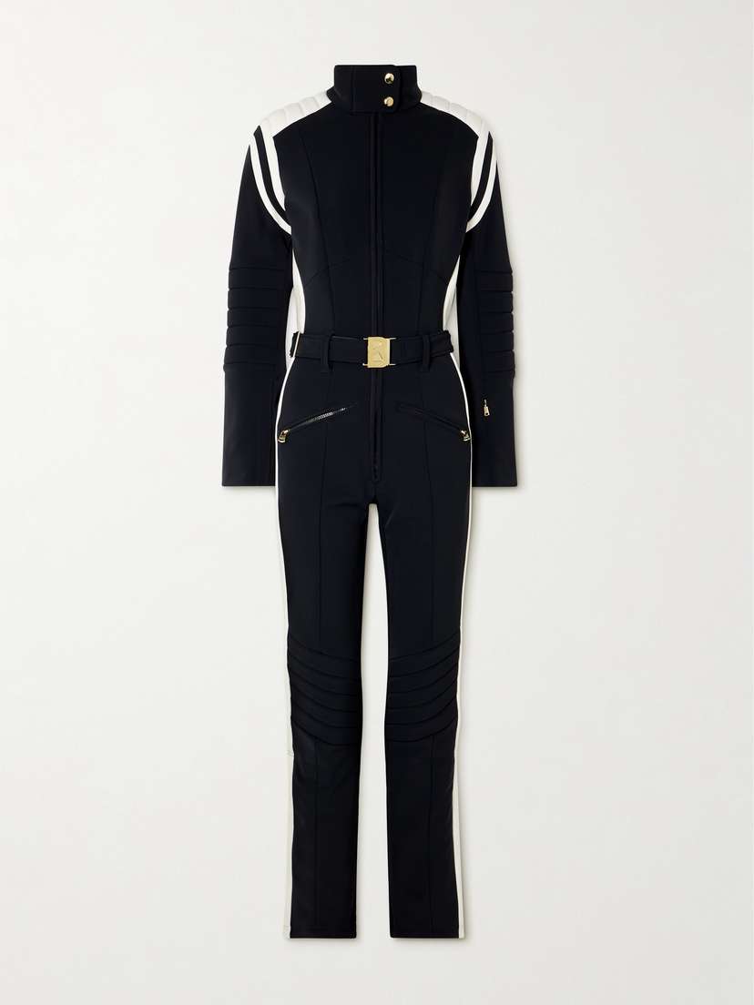 Bogner Jani Belted Paneled Ski Suit