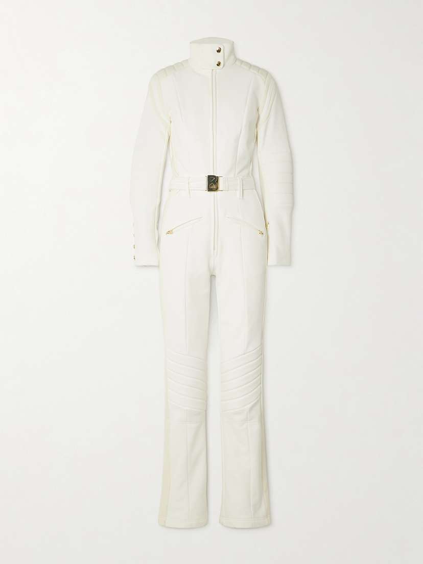 Bogner Jani Belted Paneled Ski Suit