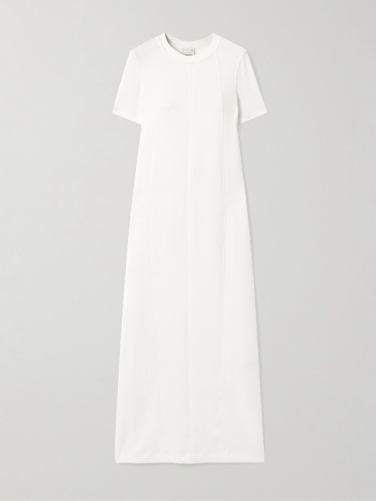 Varley - Hattie Stretch-jersey Maxi Dress - Off-white