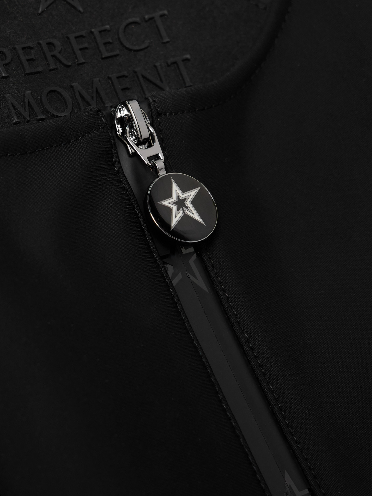 Perfect Moment Stretch Ski Salopettes In Black
