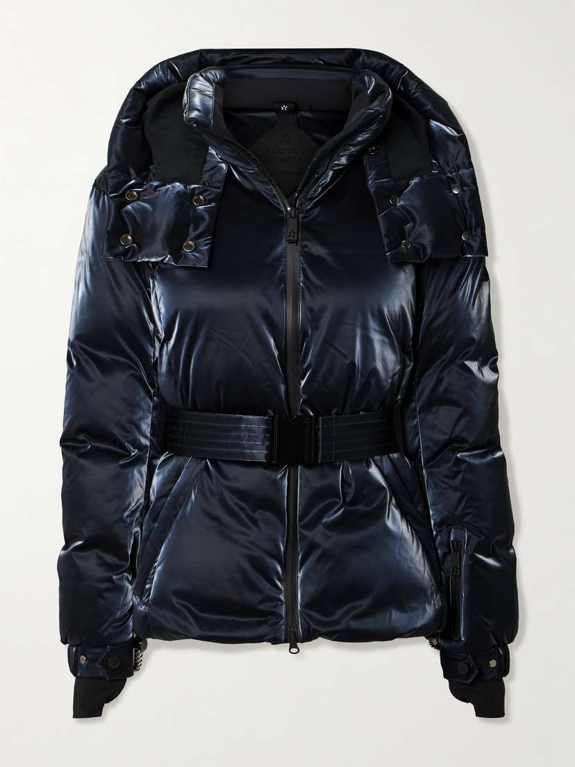Perfect Moment + Johnnie Walker Candice Belted Quilted Down Ski Jacket