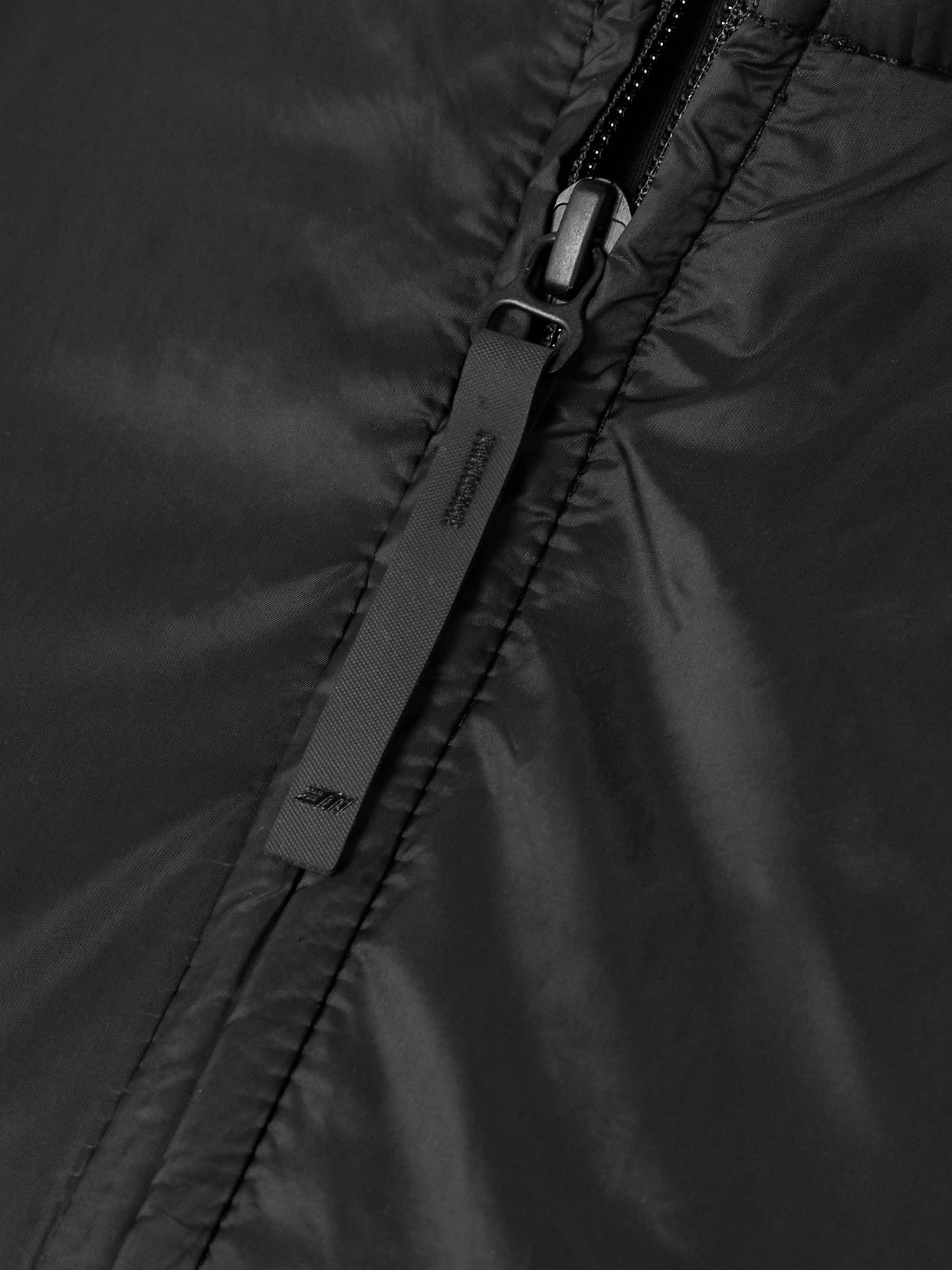 Aztech Mountain Matterhorn Paneled Wool Jacket In Black