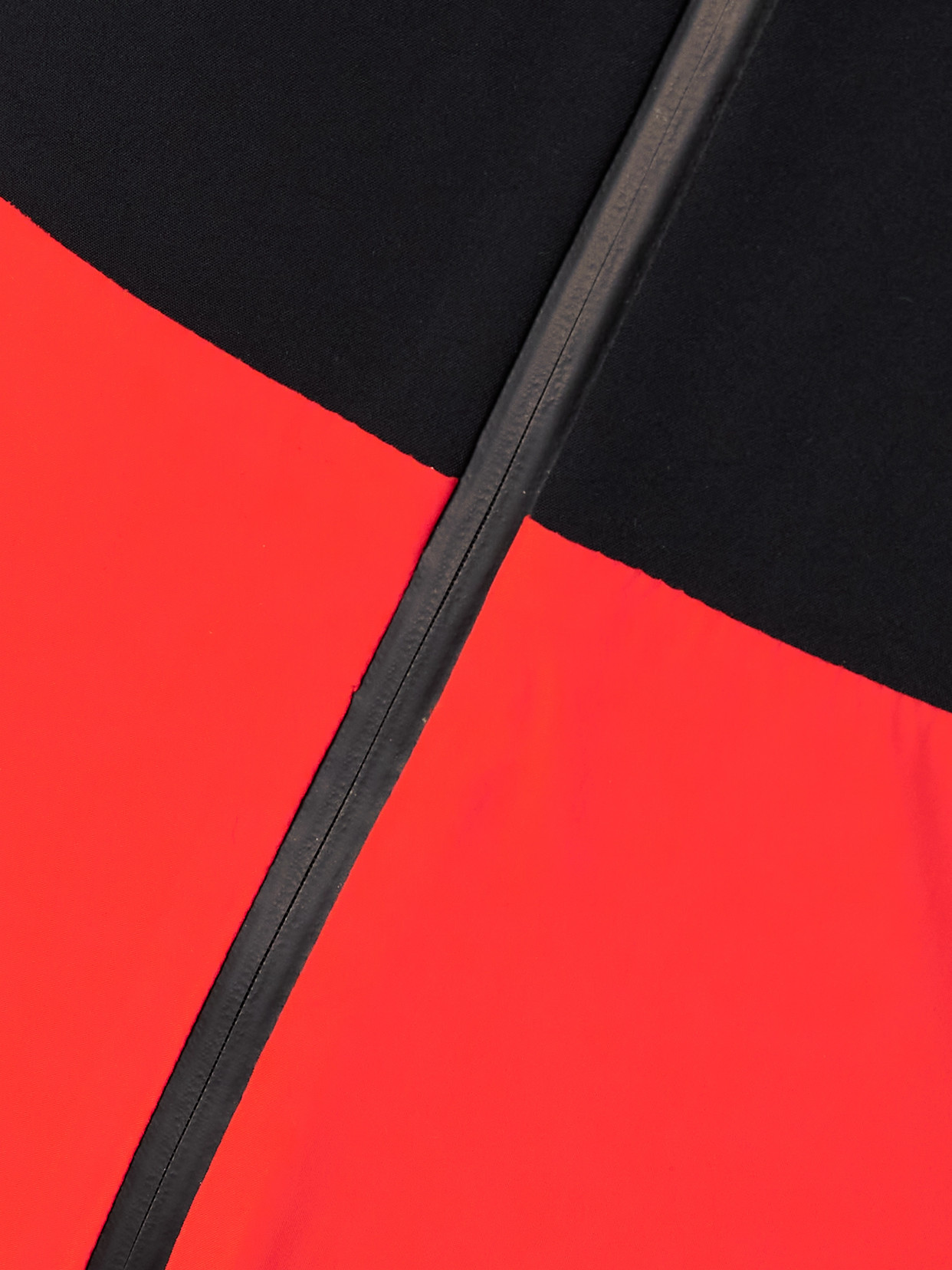 Aztech Mountain Top To Bottom Paneled Stretch Salopettes In Red