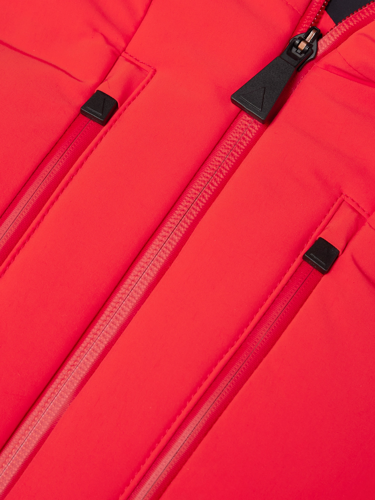 Super Nuke Hooded Quilted Paneled Down Ski Jacket