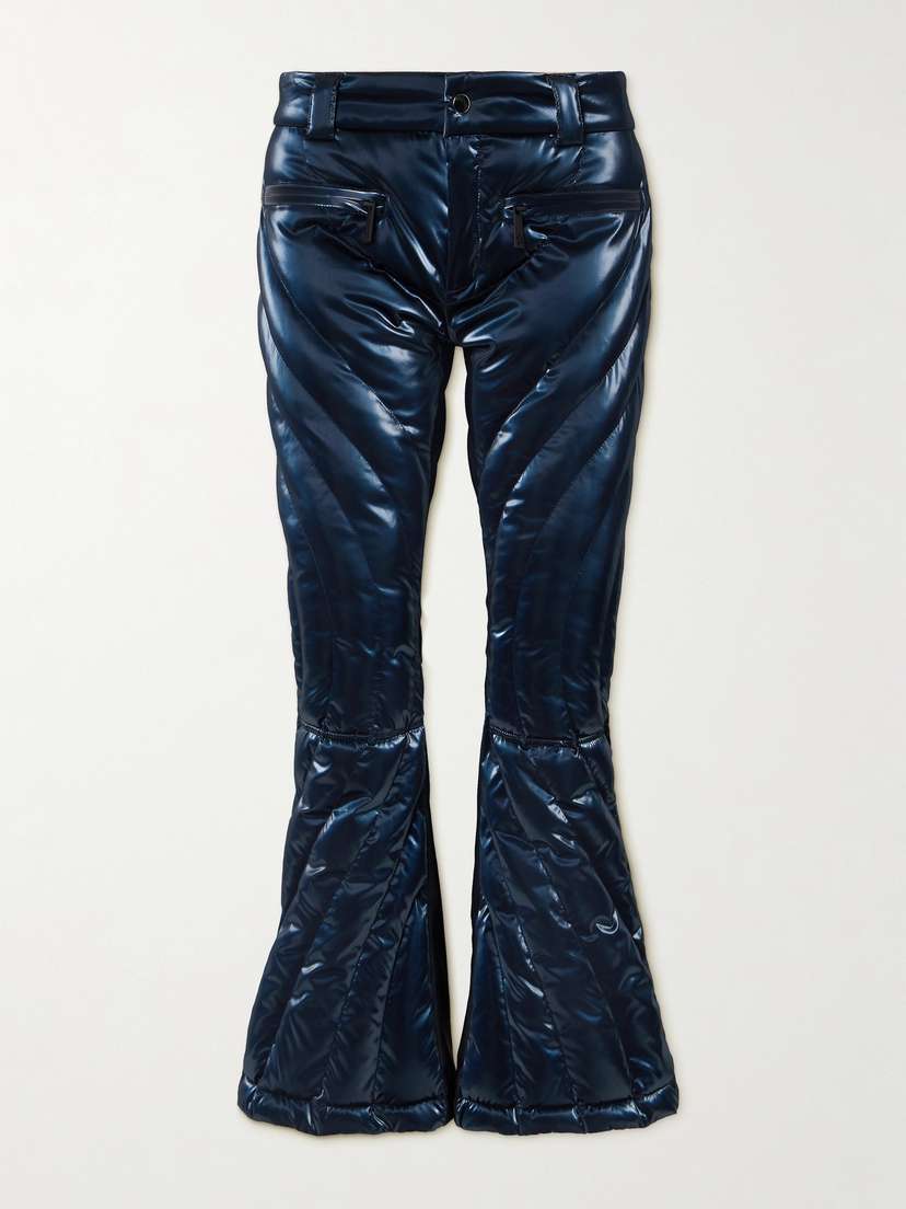 Perfect Moment + Johnnie Walker Carving Air Quilted Flared Ski Pants