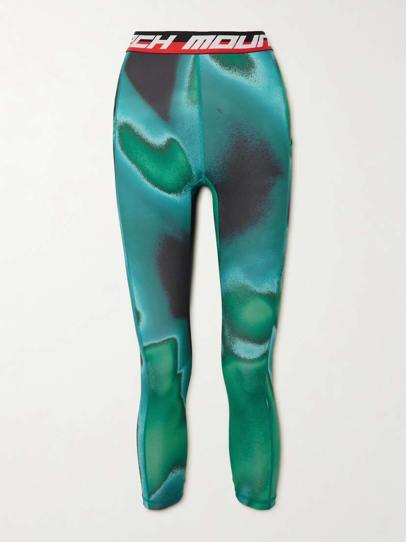 Aztech Mountain Next To Skin Printed Stretch-jersey Leggings