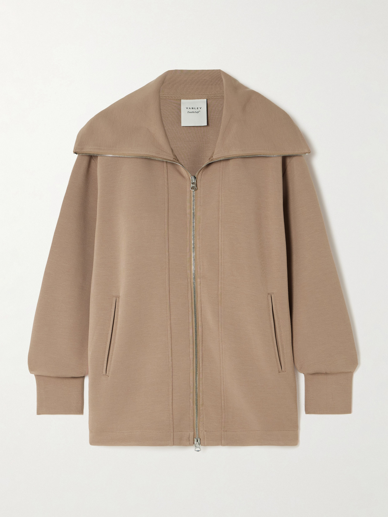 Varley - Raleigh Paneled Doublesoft™️ Jersey Sweatshirt - Neutrals