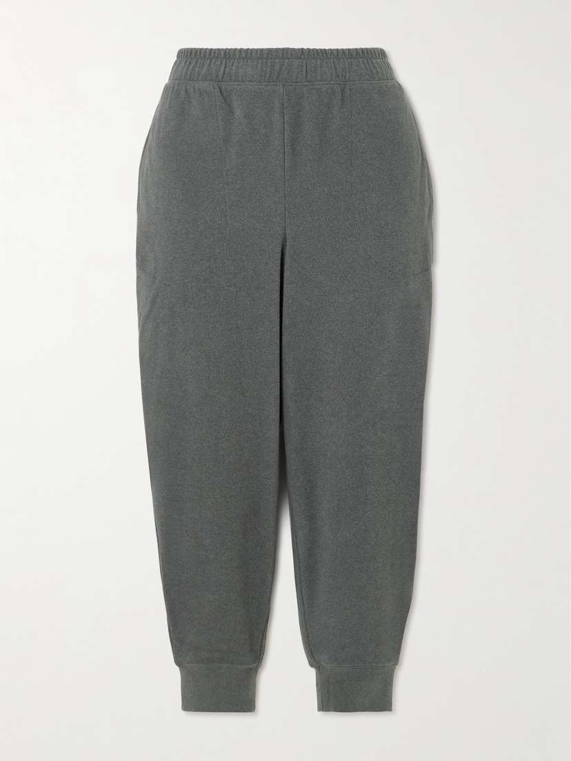 Varley Brushed Stretch-jersey Tapered Track Pants