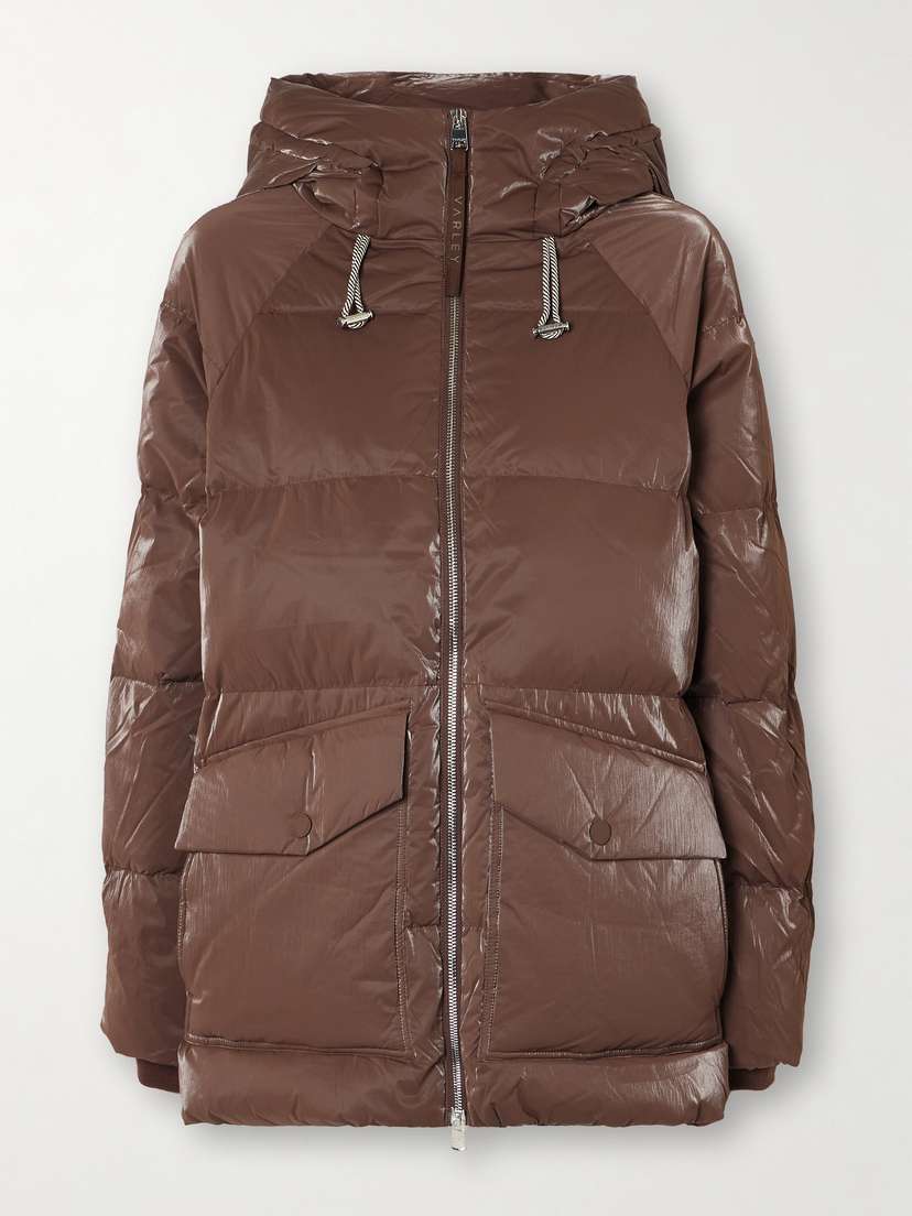 Varley Fullerton Hooded Quilted Shell Down Jacket