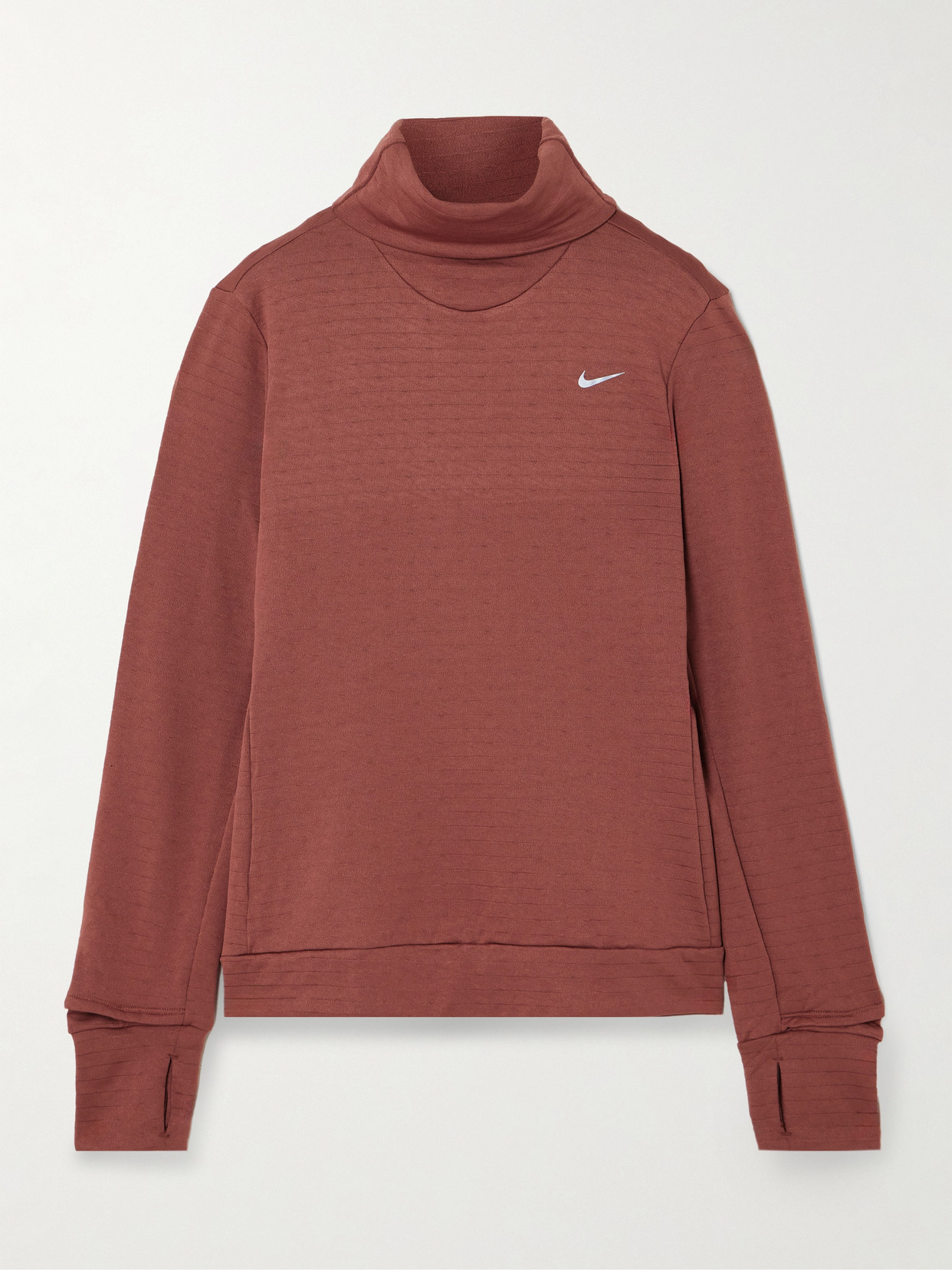 Nike - Stretch-jersey Turtleneck Top - Red
