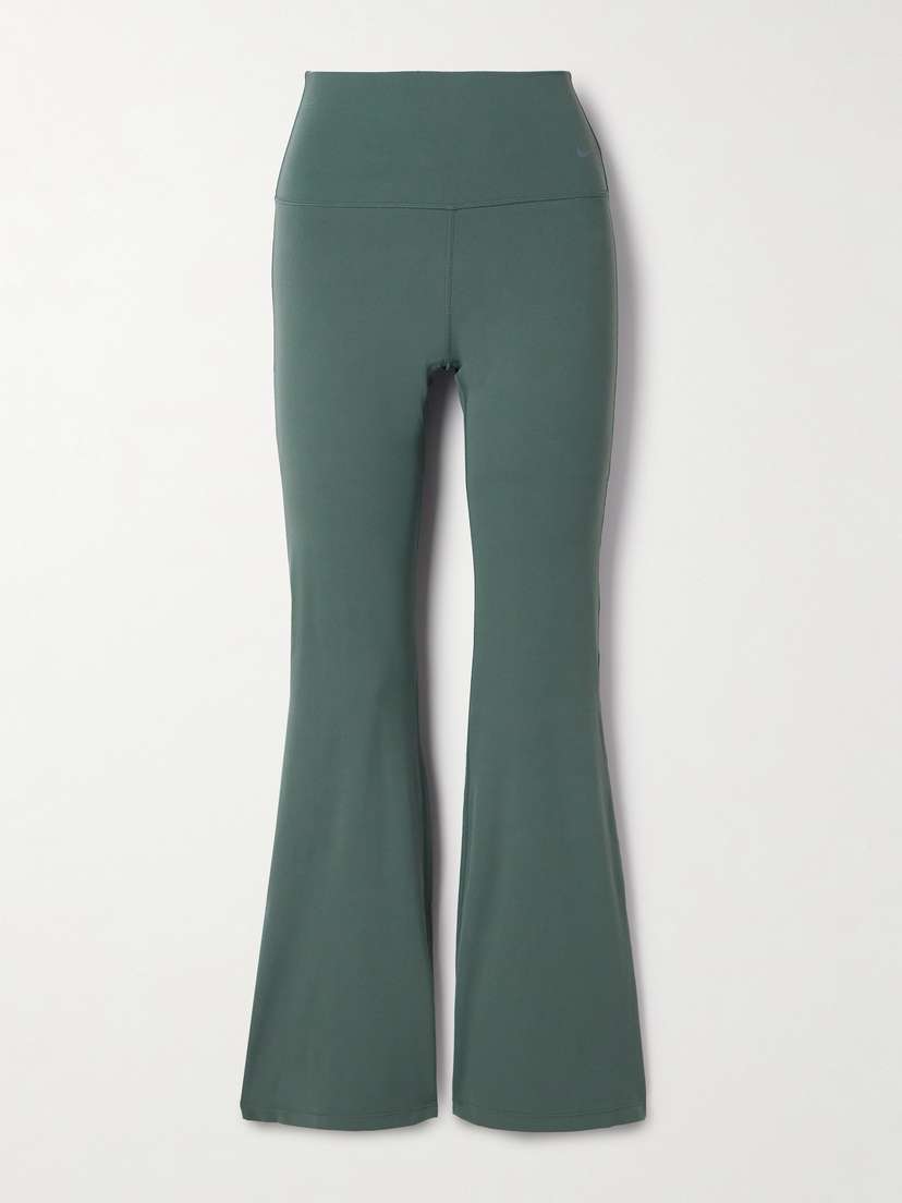Nike Zenvy Stretch-jersey Flared Leggings