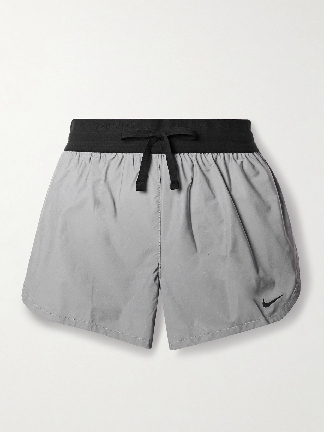 Nike - Reflective Shell Shorts - Gray