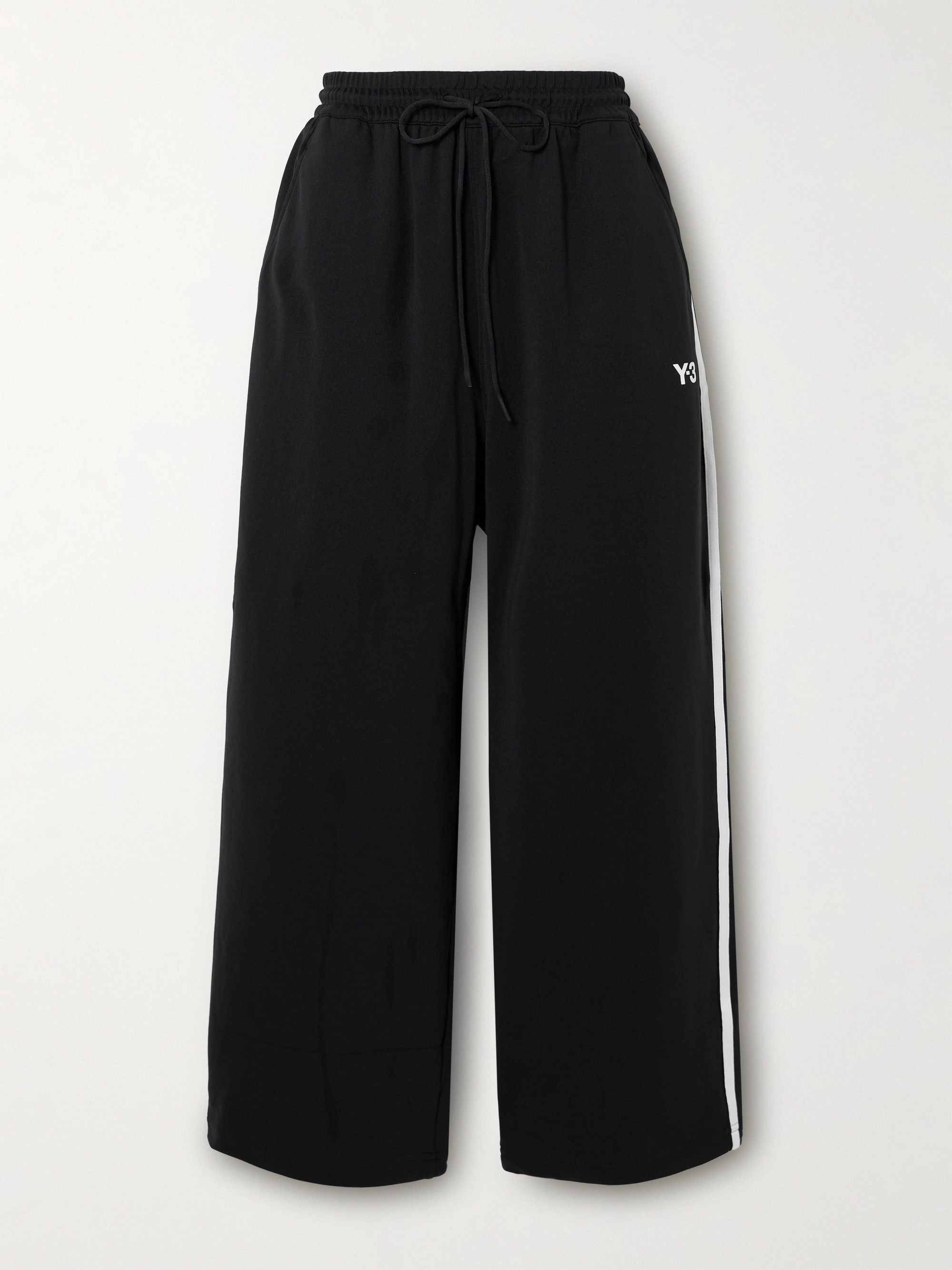 adidas Originals + Y-3 tech-jersey wide-leg track pants thumbnail