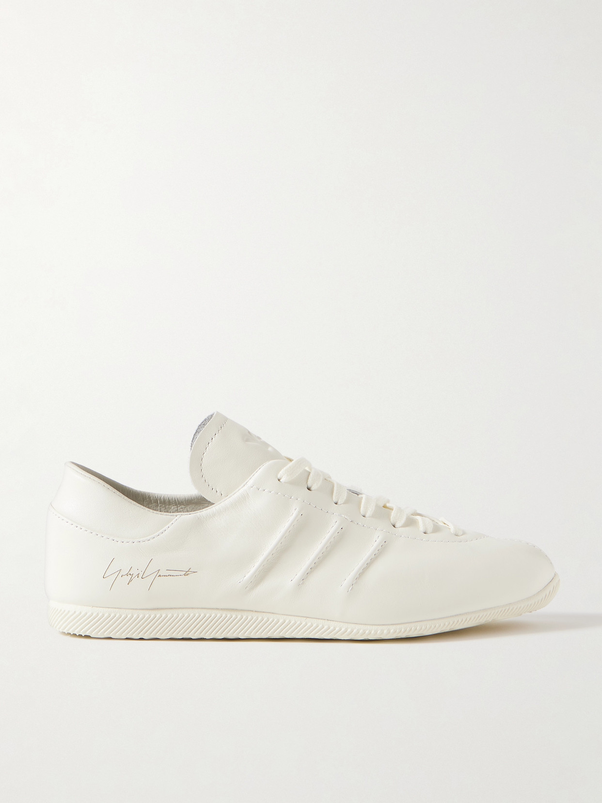 adidas Originals - + Y-3 Leather Sneakers - White