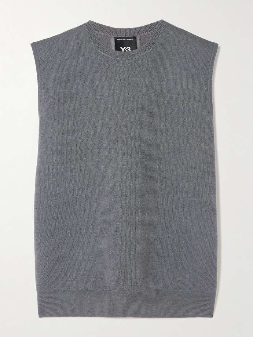 adidas Originals + Y-3 Frayed Wool Vest