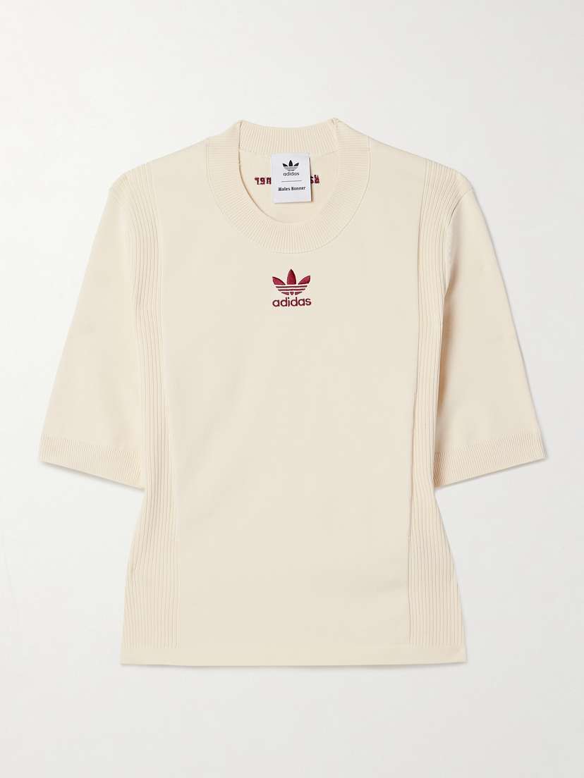 adidas Originals + Wales Bonner Embroidered Knitted Sweater