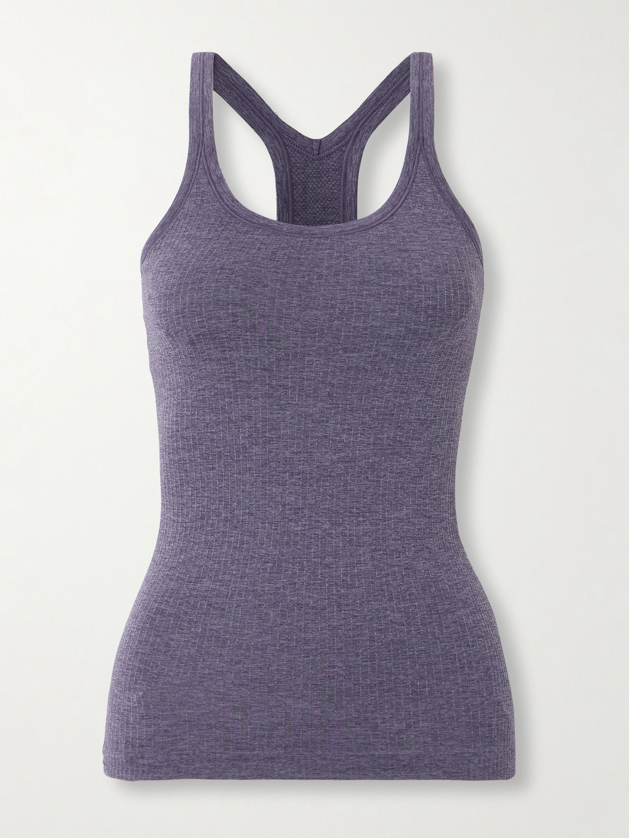 Lululemon Ebb To Street Ribbed Jersey Tank In Purple