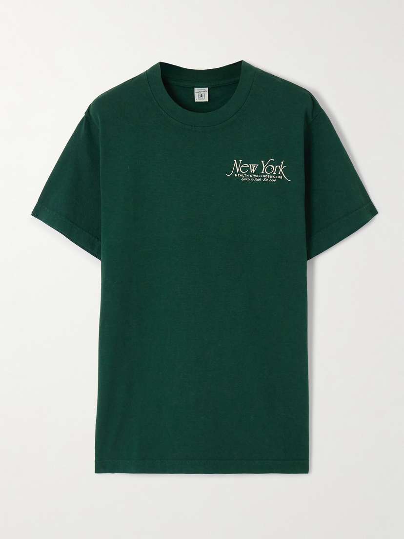 Ny 94 Printed Cotton-jersey T-shirt - x small | Image | 0