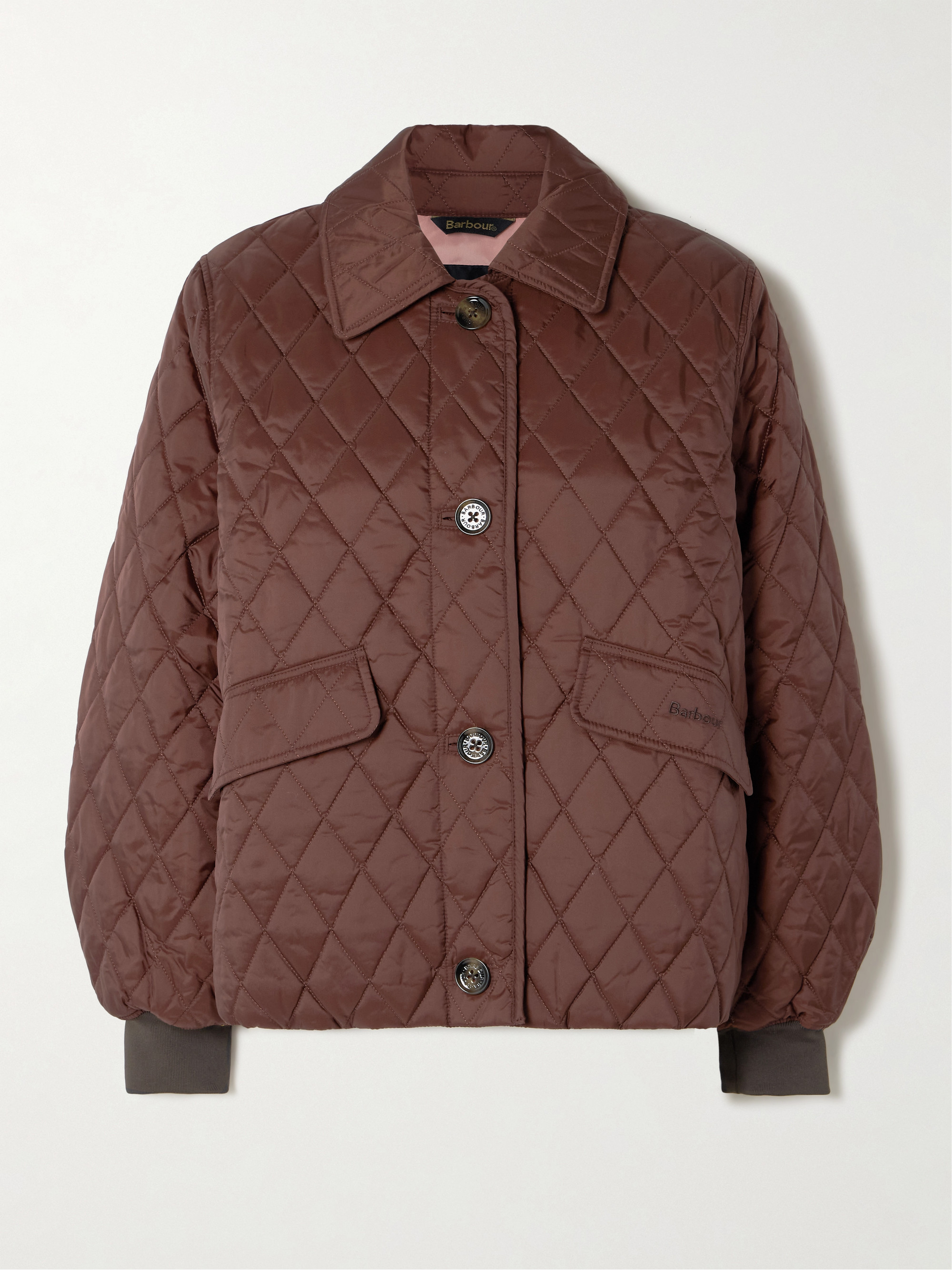 BARBOUR - + Alexa Chung Jamie quilted shell jacket | Plush
