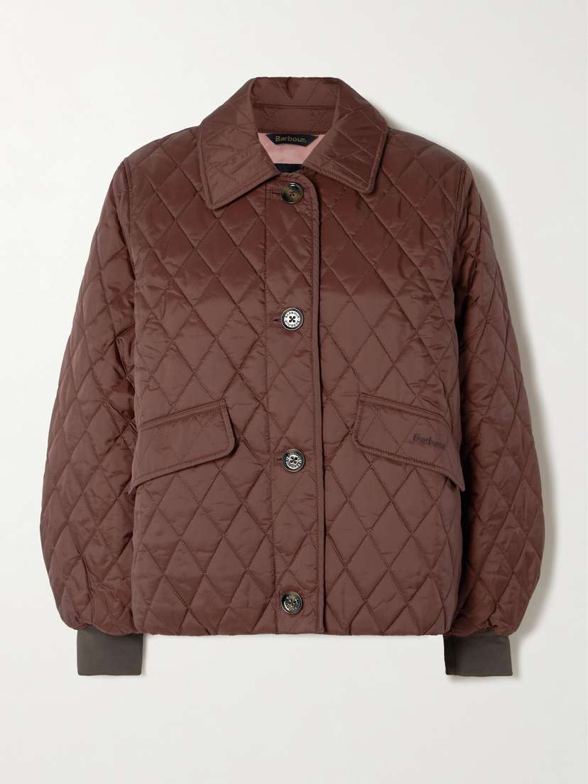 Barbour + Alexa Chung Jamie Quilted Shell Jacket