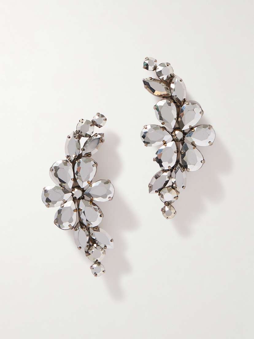 Simone Rocha tone Crystal Earrings