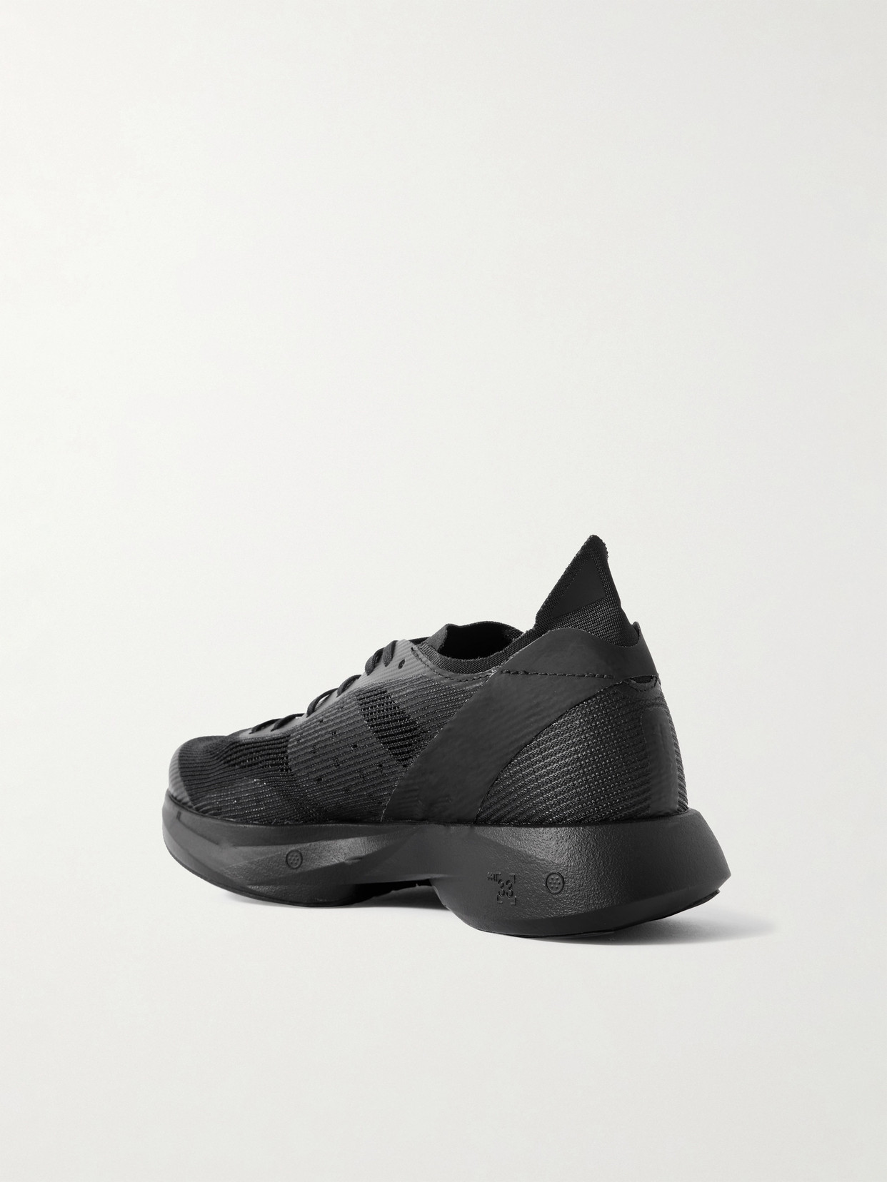 + Y-3 Takumi Sen 10 Rubber-Trimmed Sneakers