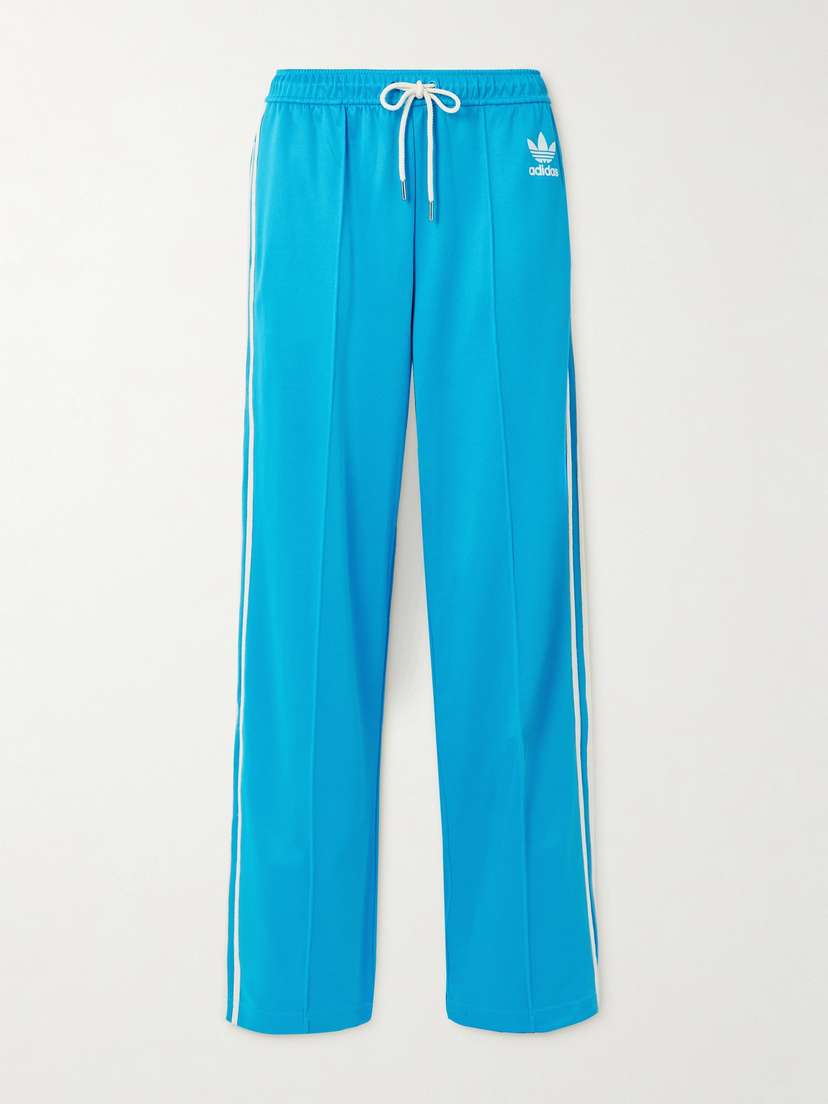 adidas Originals + Wales Bonner Striped Jersey Straight-leg Track Pants