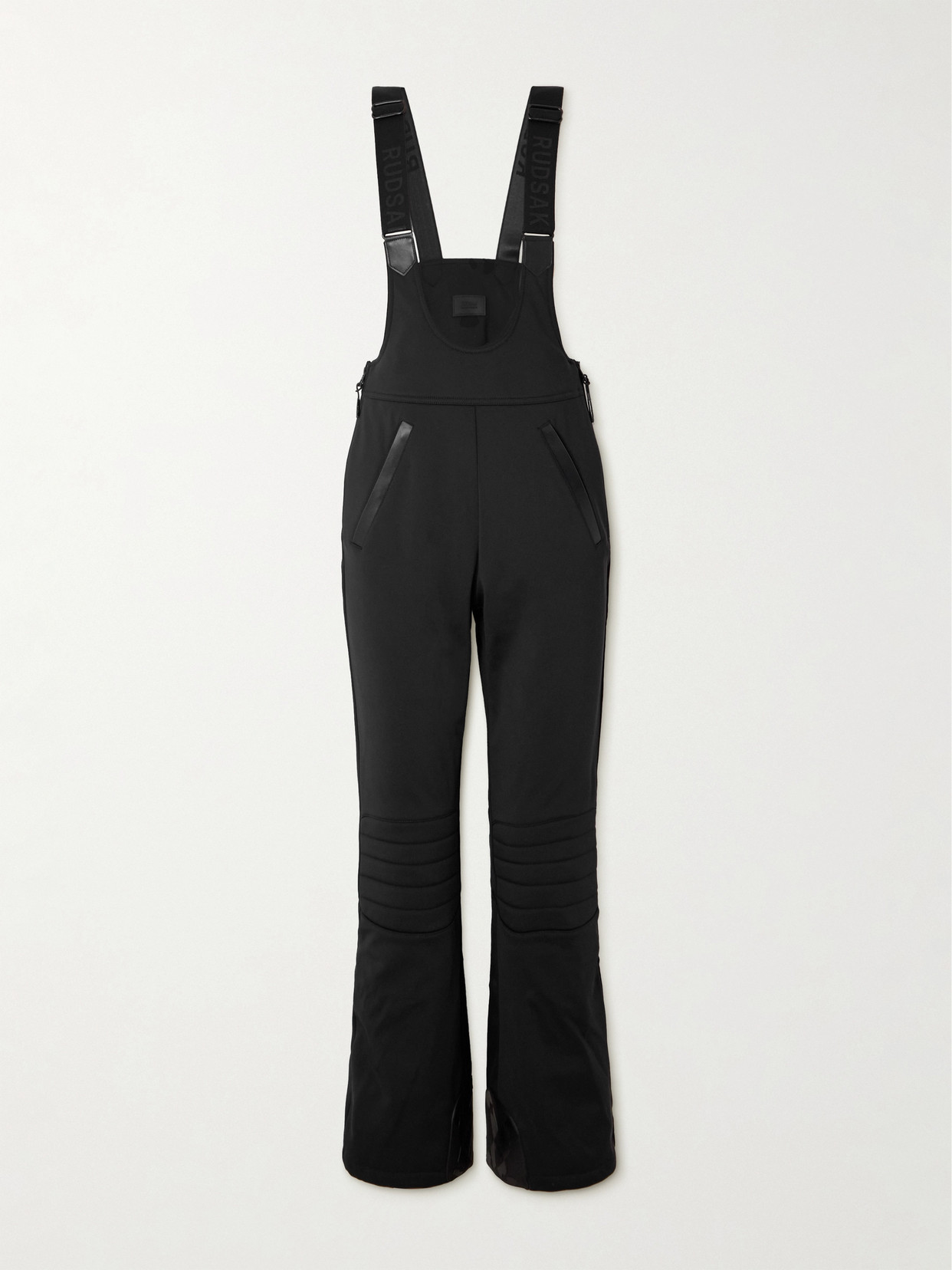 Rudsak Nanor Shell Salopettes In Black