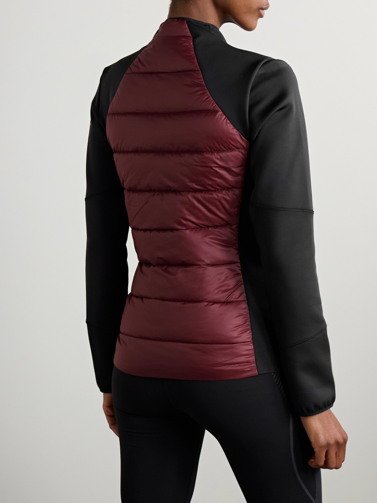 Adidas By Stella Mccartney Tn ml Jacket In Burgundy