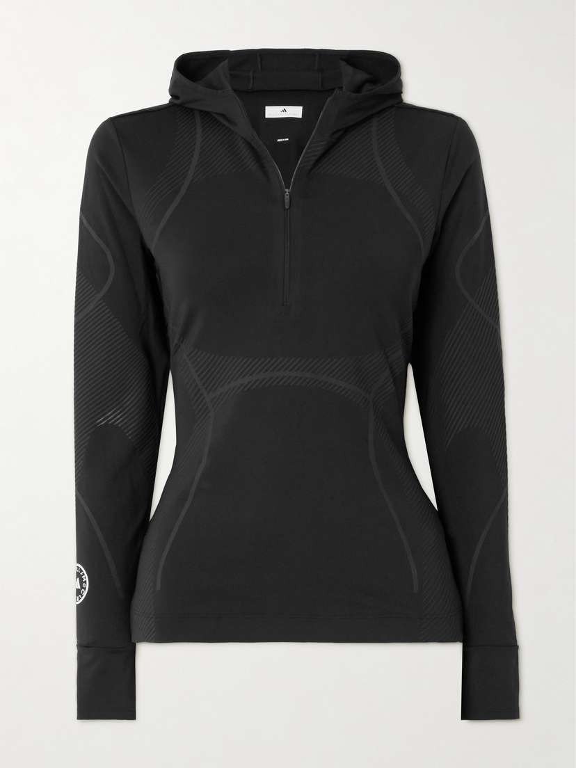 adidas by Stella McCartney Stretch-shell Hooded Jacket