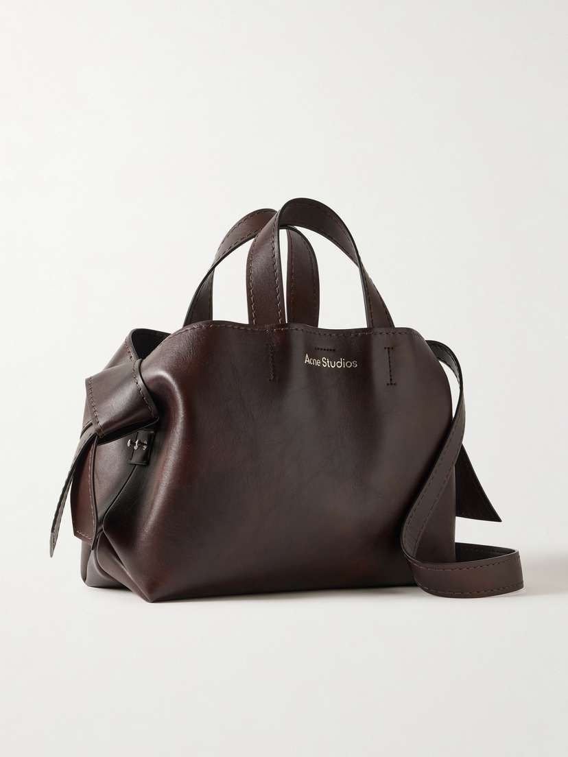 Acne Studios Musubi Knotted Leather Tote