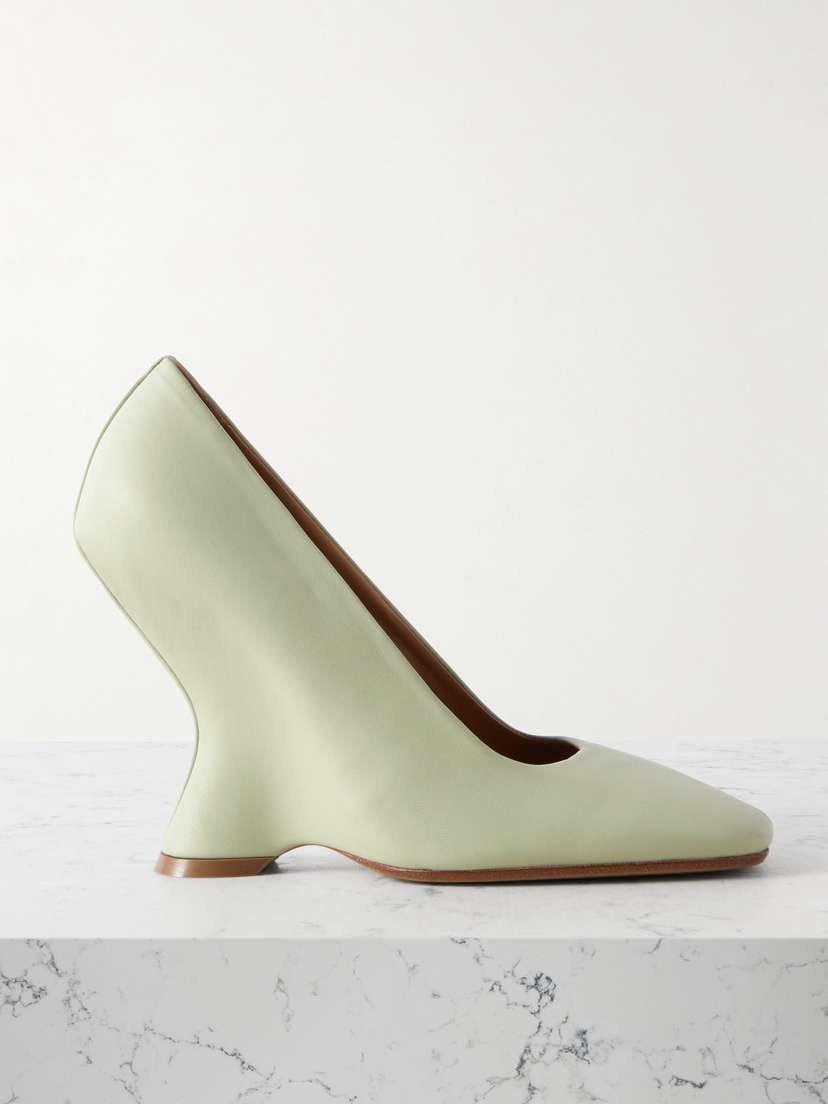 Dries Van Noten Leather Pumps