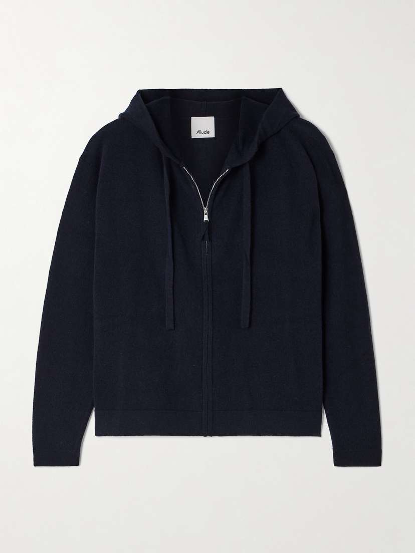 Allude Wool And Cashmere-blend Hoodie - Women's Clothing