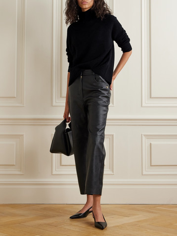 Allude Wool and cashmere-blend sweater