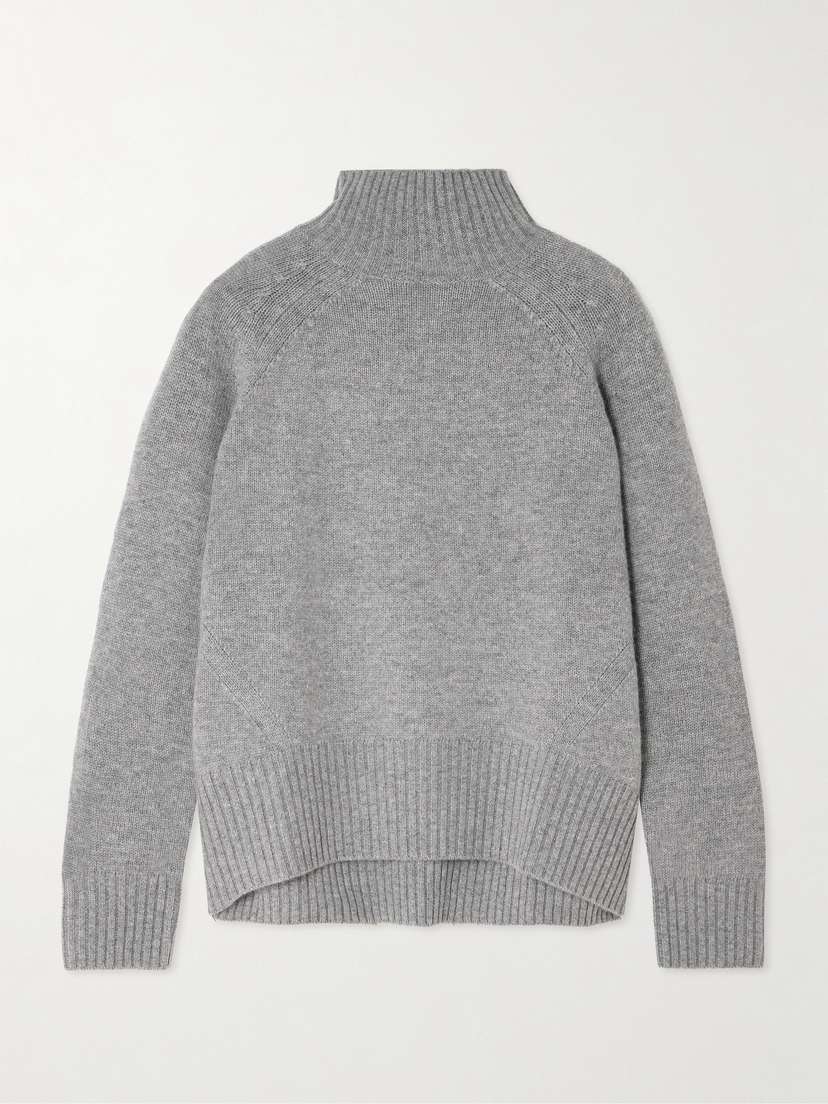 Allude Wool And Cashmere-blend Sweater