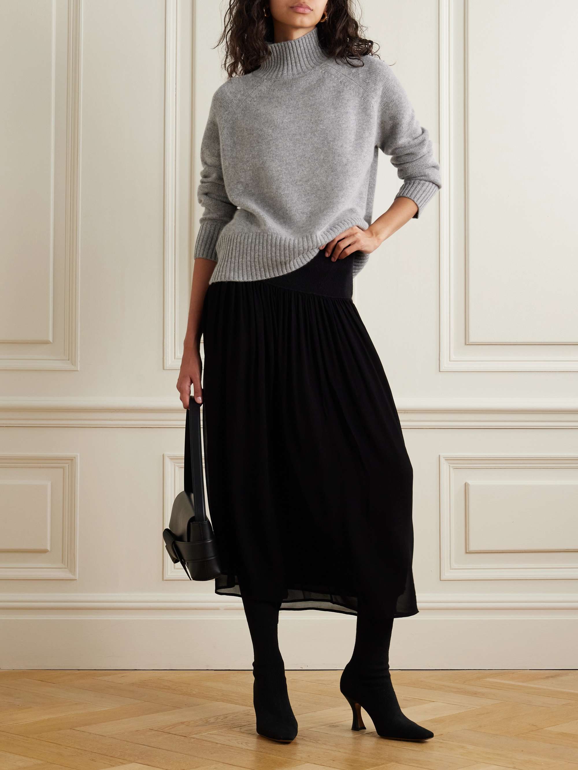 おすすめ人気ランキング2024年 ALLUDE ウール＆カシミヤ混 セーター | NET-A-PORTER トップス