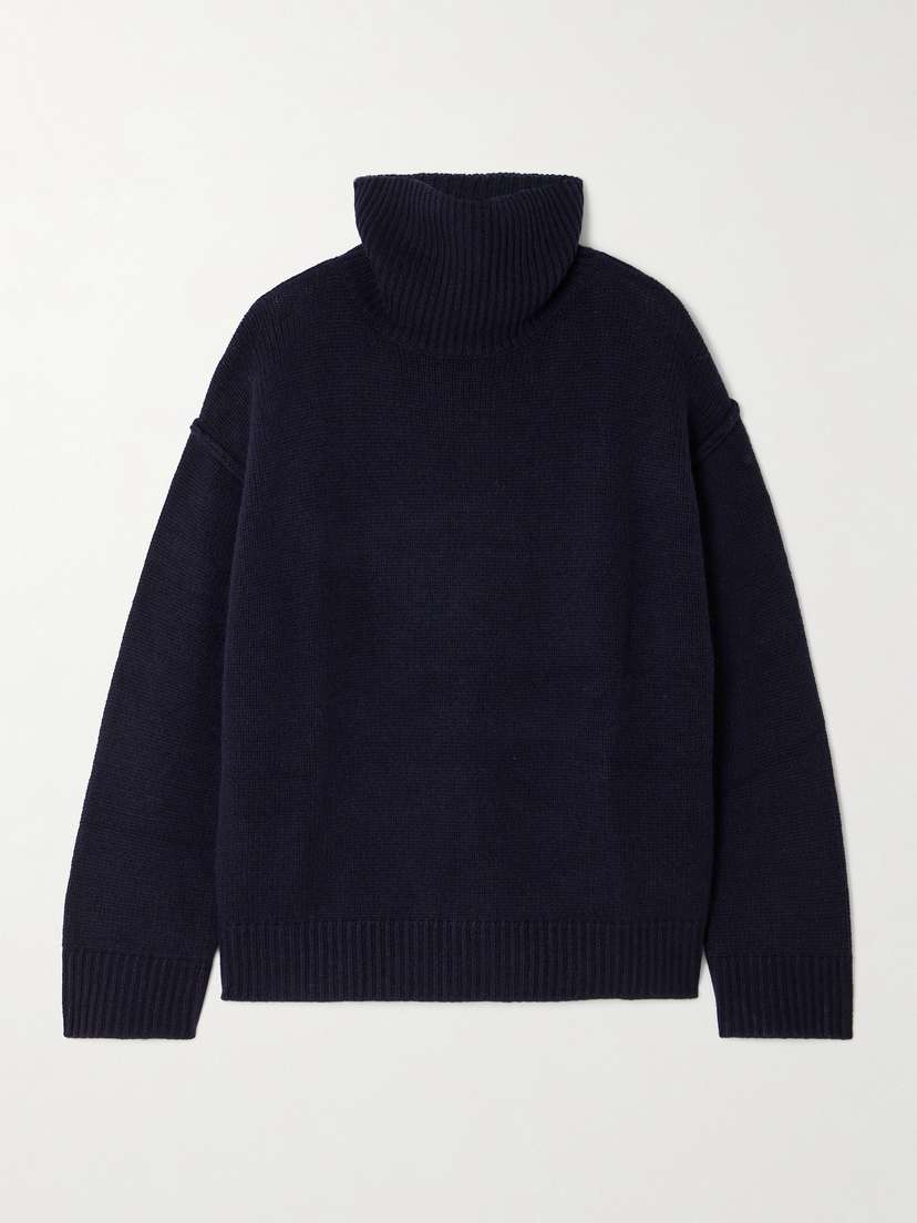 Allude Wool And Cashmere-blend Turtleneck Sweater