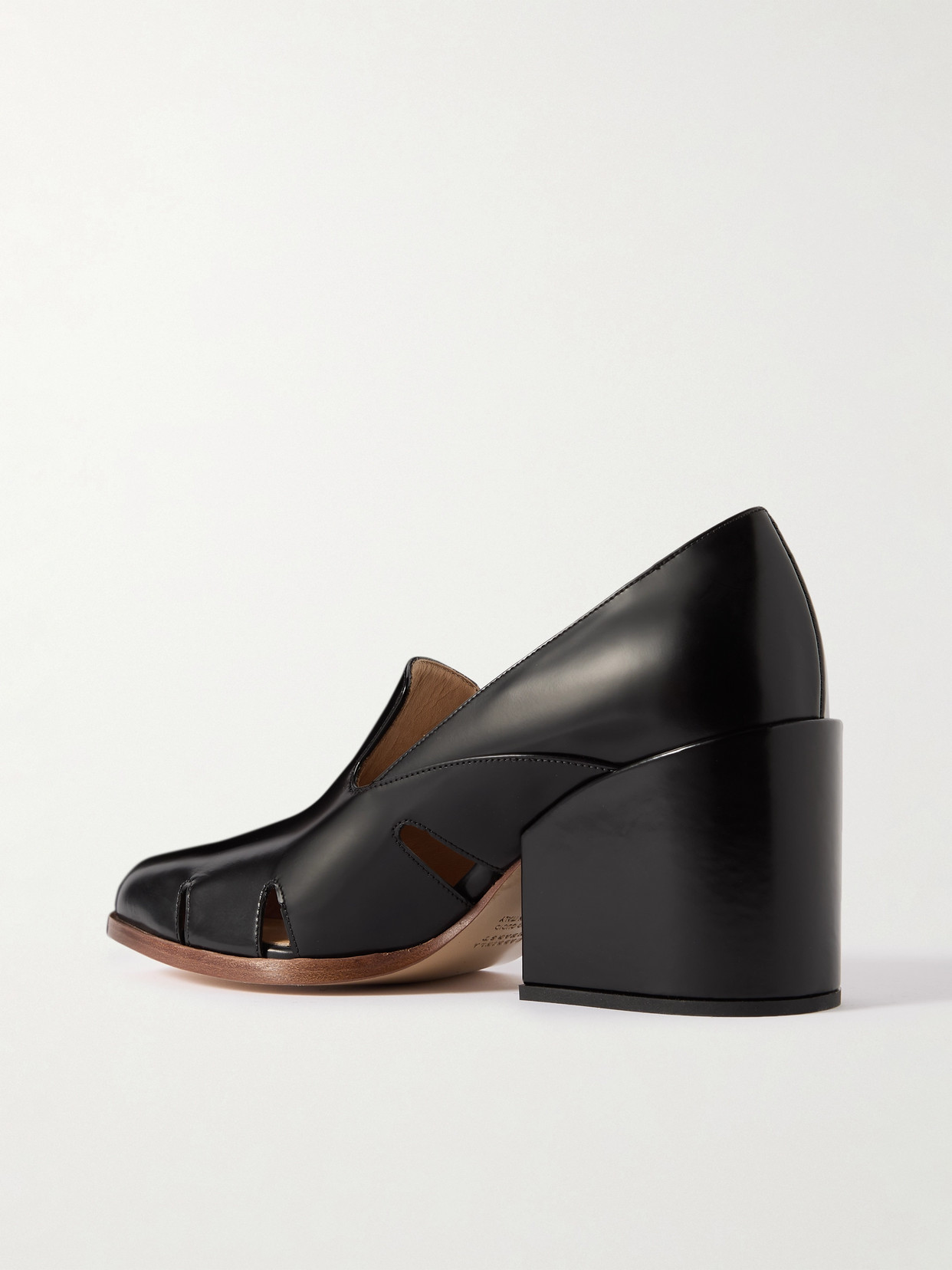 Gabriela Hearst Eliza 75 Calf Leather Pumps In Black