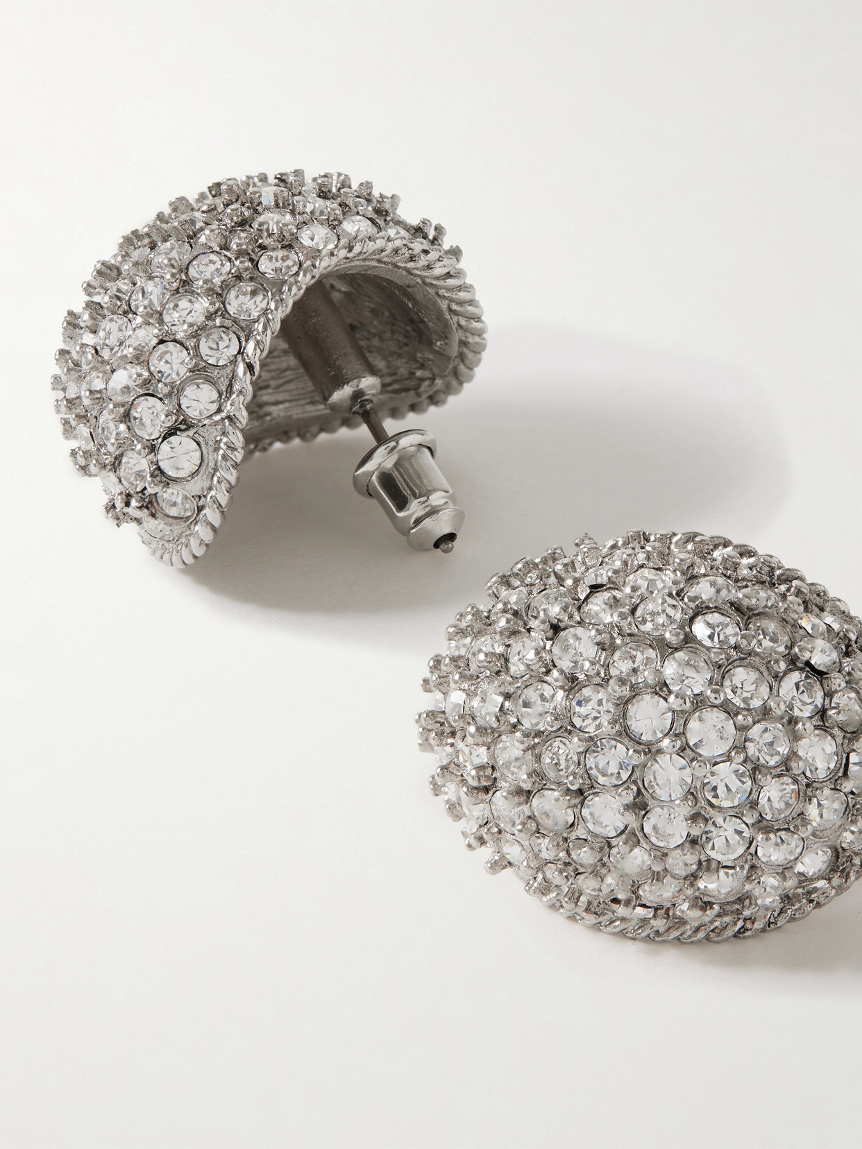 Jennifer Behr Tinsel Earrings In Silver