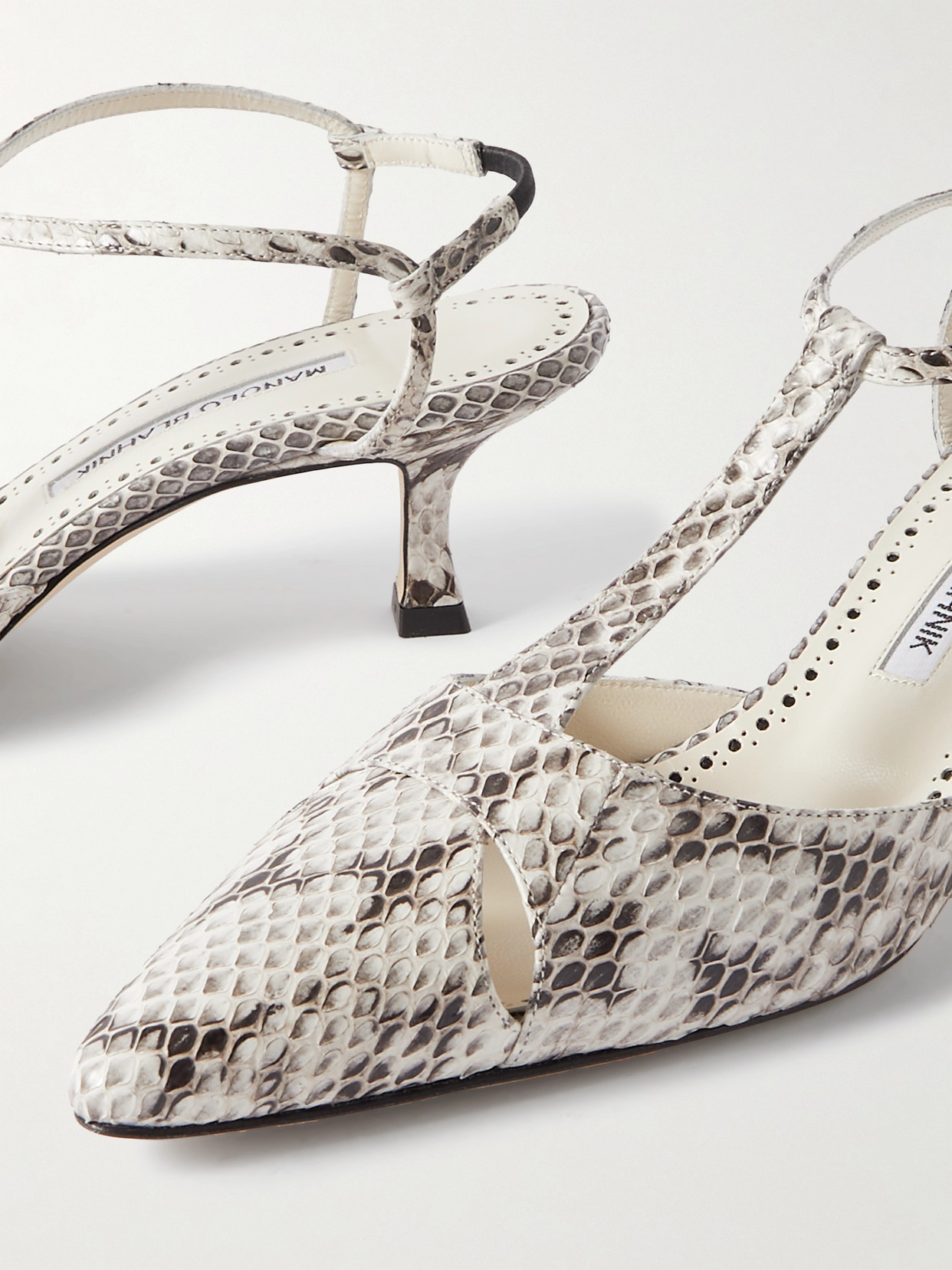 Turgimod 50 Cutout Elaphe Slingback