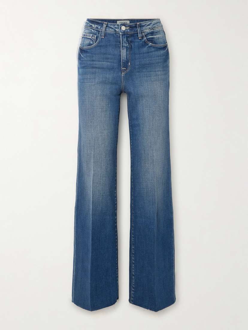 L'Agence Scottie High-rise Wide-leg Jeans
