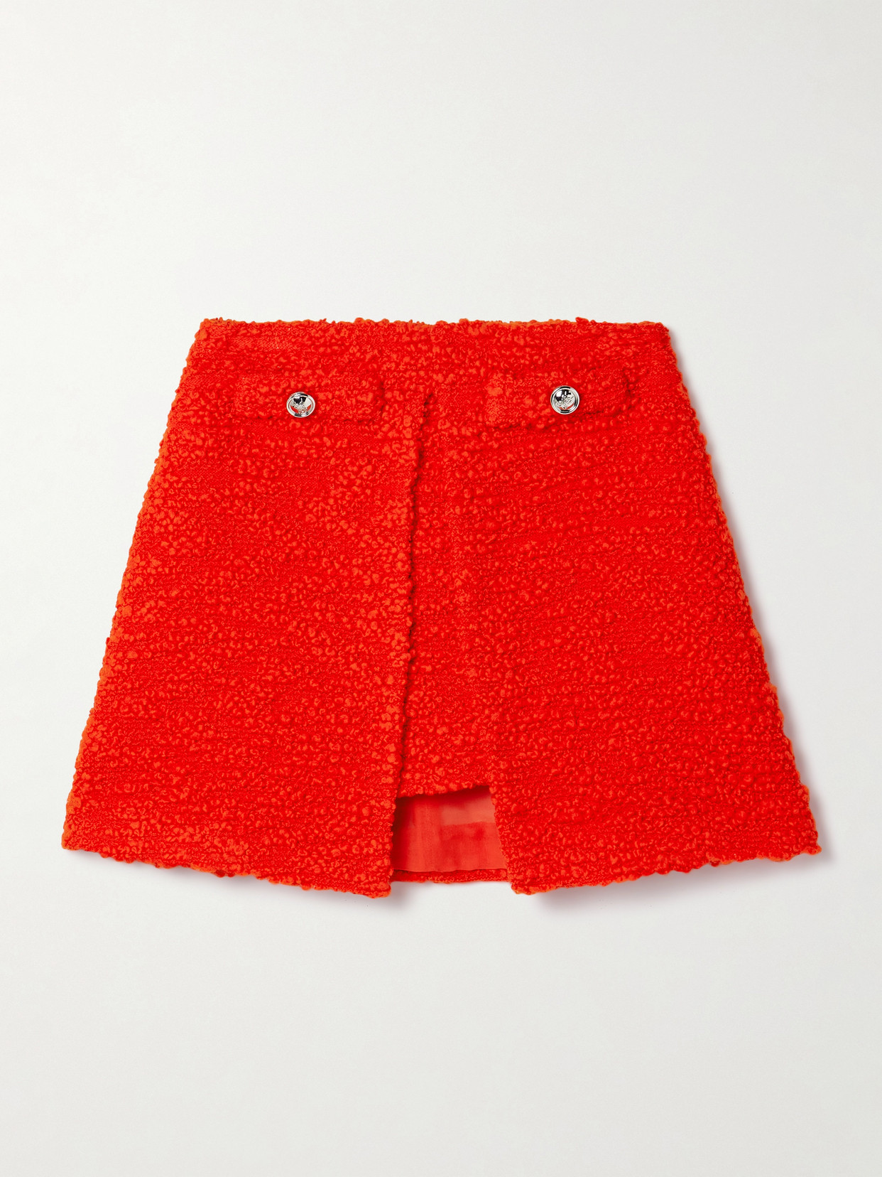 Giambattista Valli Layered Wool-blend Tweed Mini Skirt In Unknown