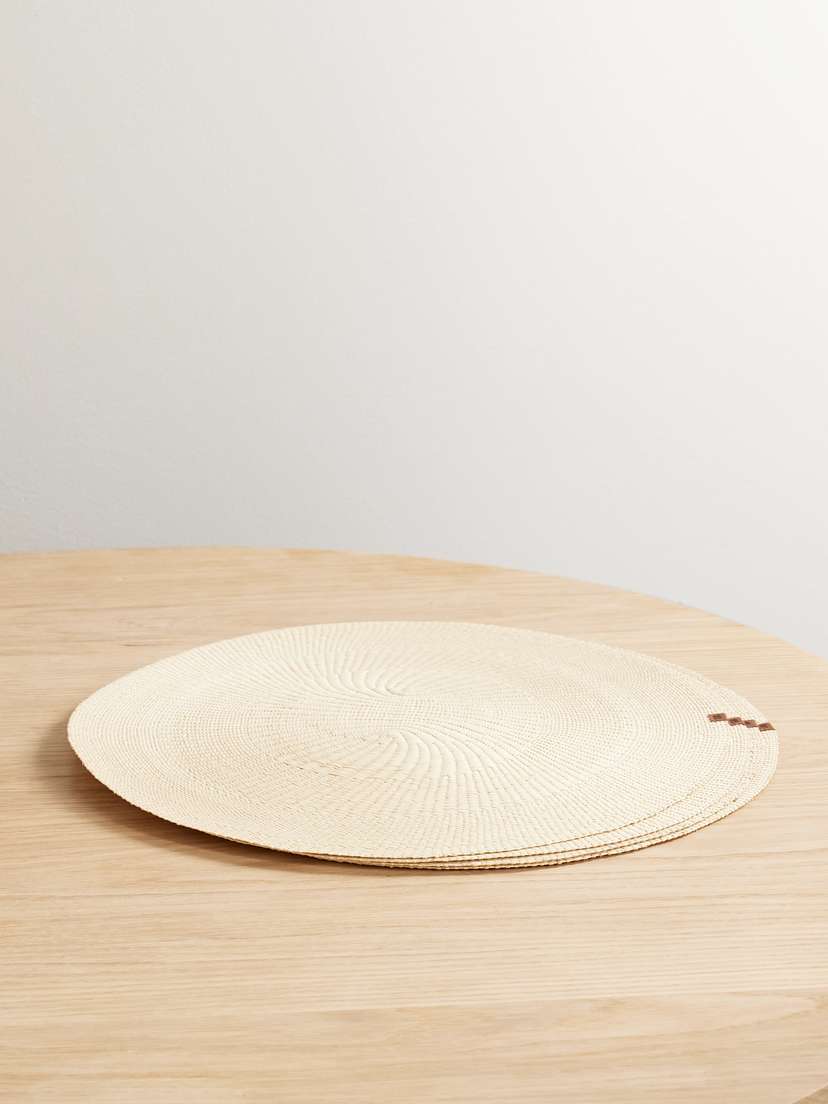 Hunting Season Set Of Four Woven Iraca Placemats