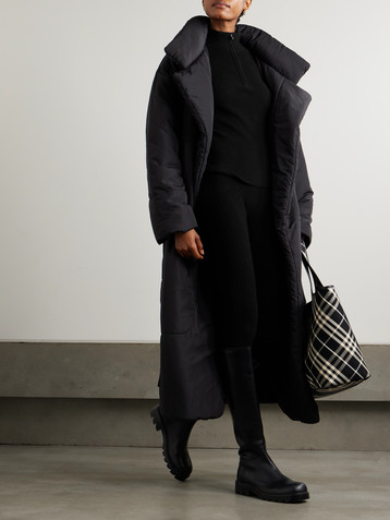 arch4 Ella ribbed cashmere sweater and leggings set