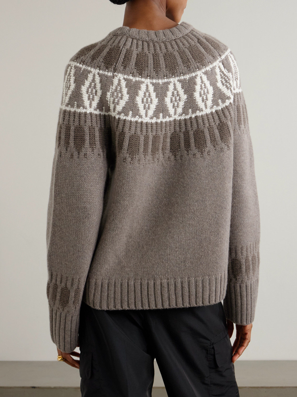 Jackson Fair Isle Cashmere Sweater