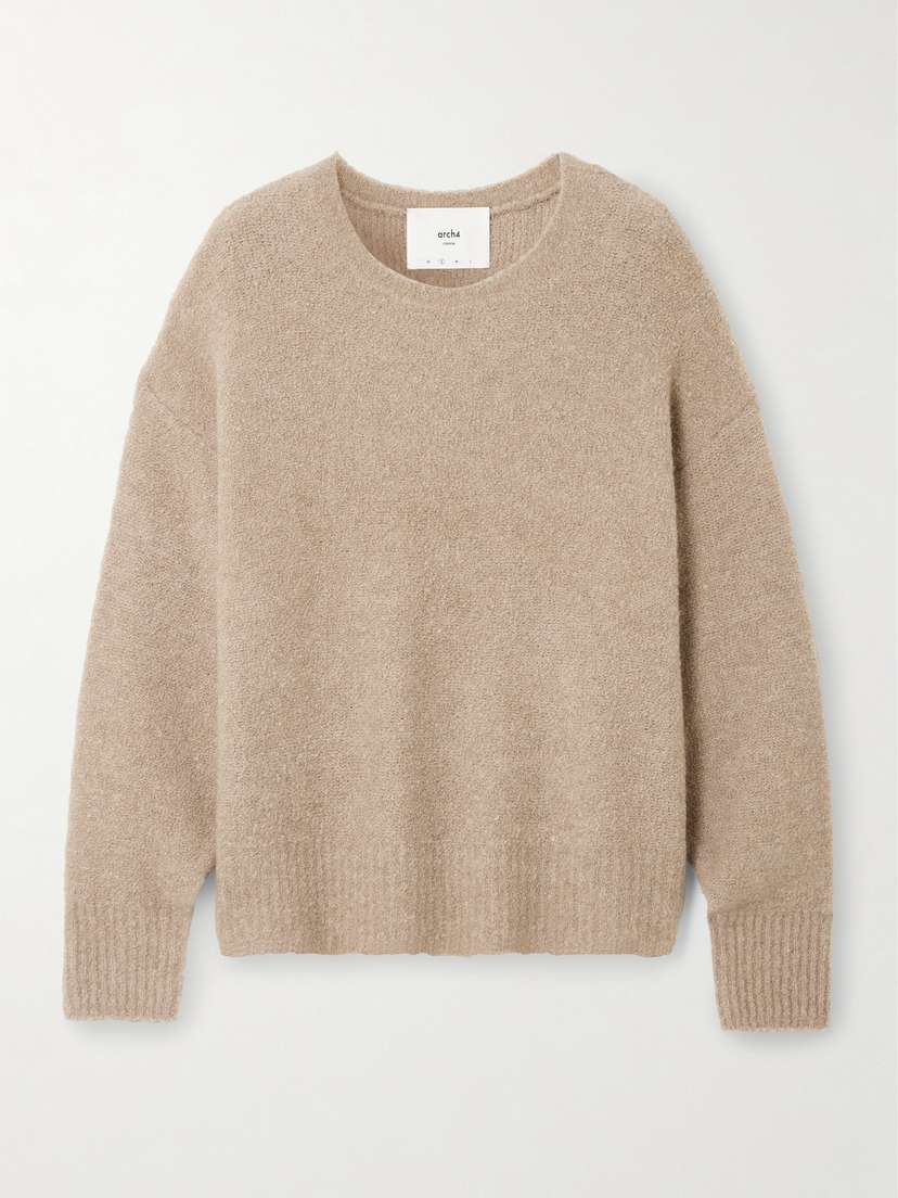 Arch4 Iman Cashmere-blend Bouclé-knit Sweater