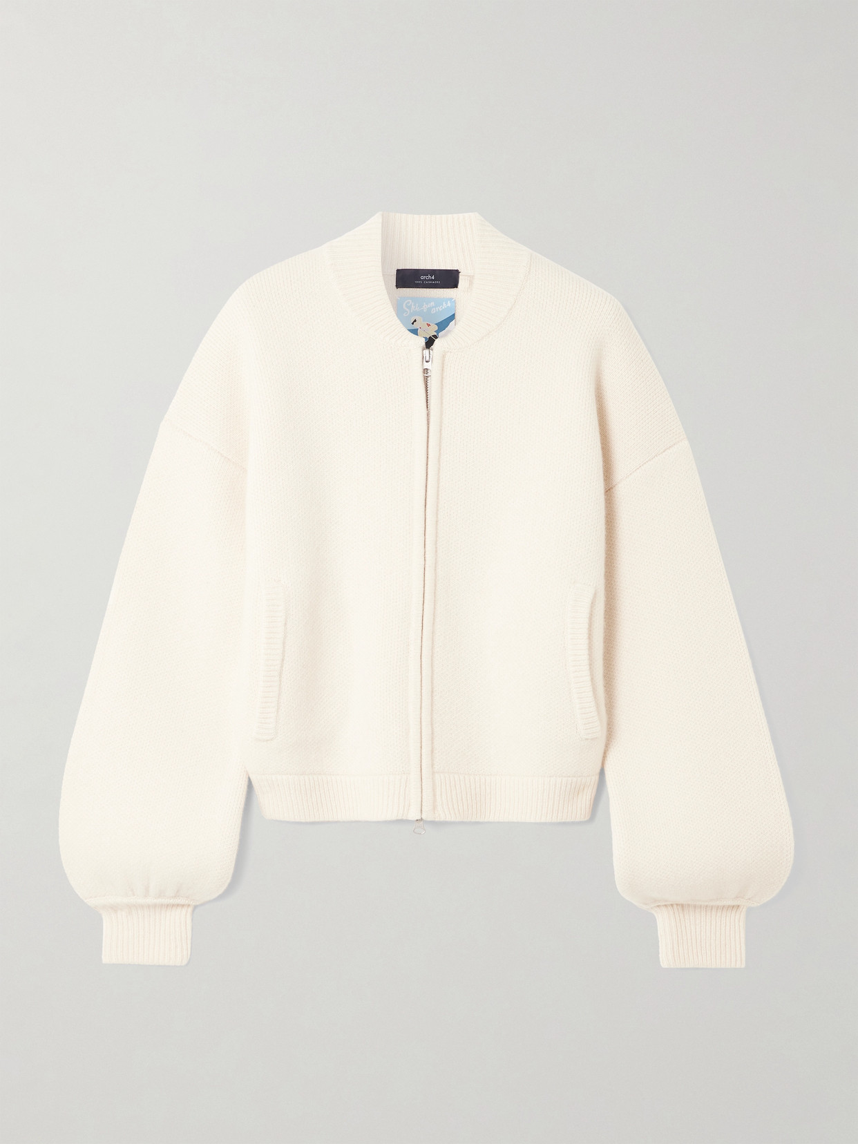 Arch4 Carisle Cashmere Cardigan In Ivory