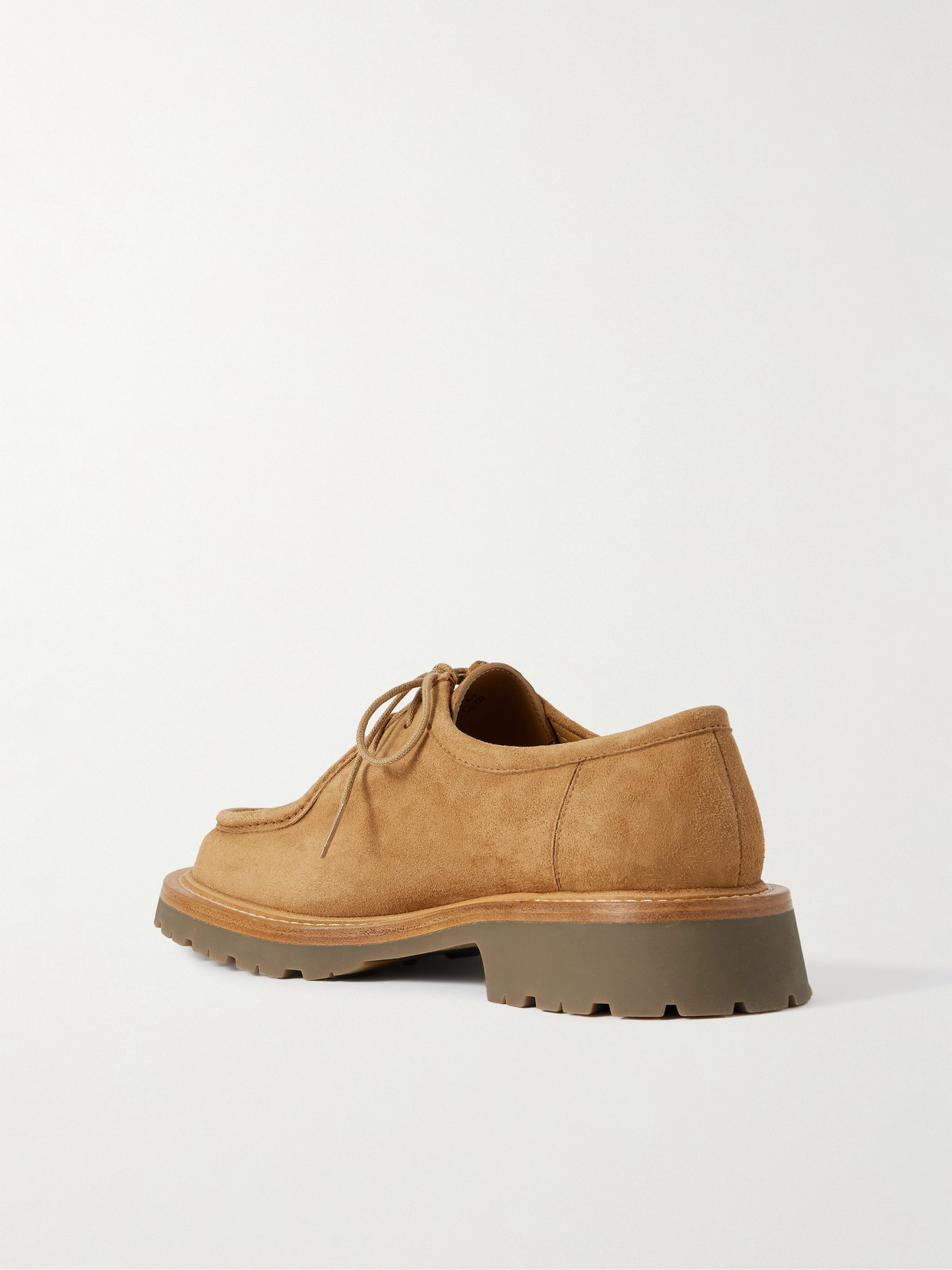 Legres Tan New Lace-up Derbys In Brown
