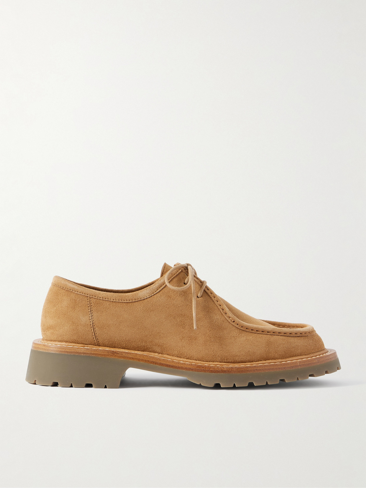 Legres Tan New Lace-up Derbys In Brown